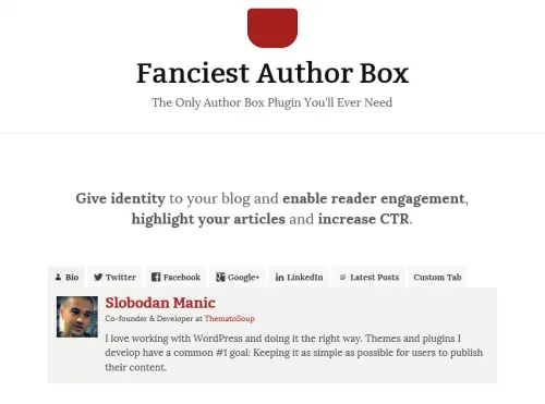 01 Fanciest Author Box